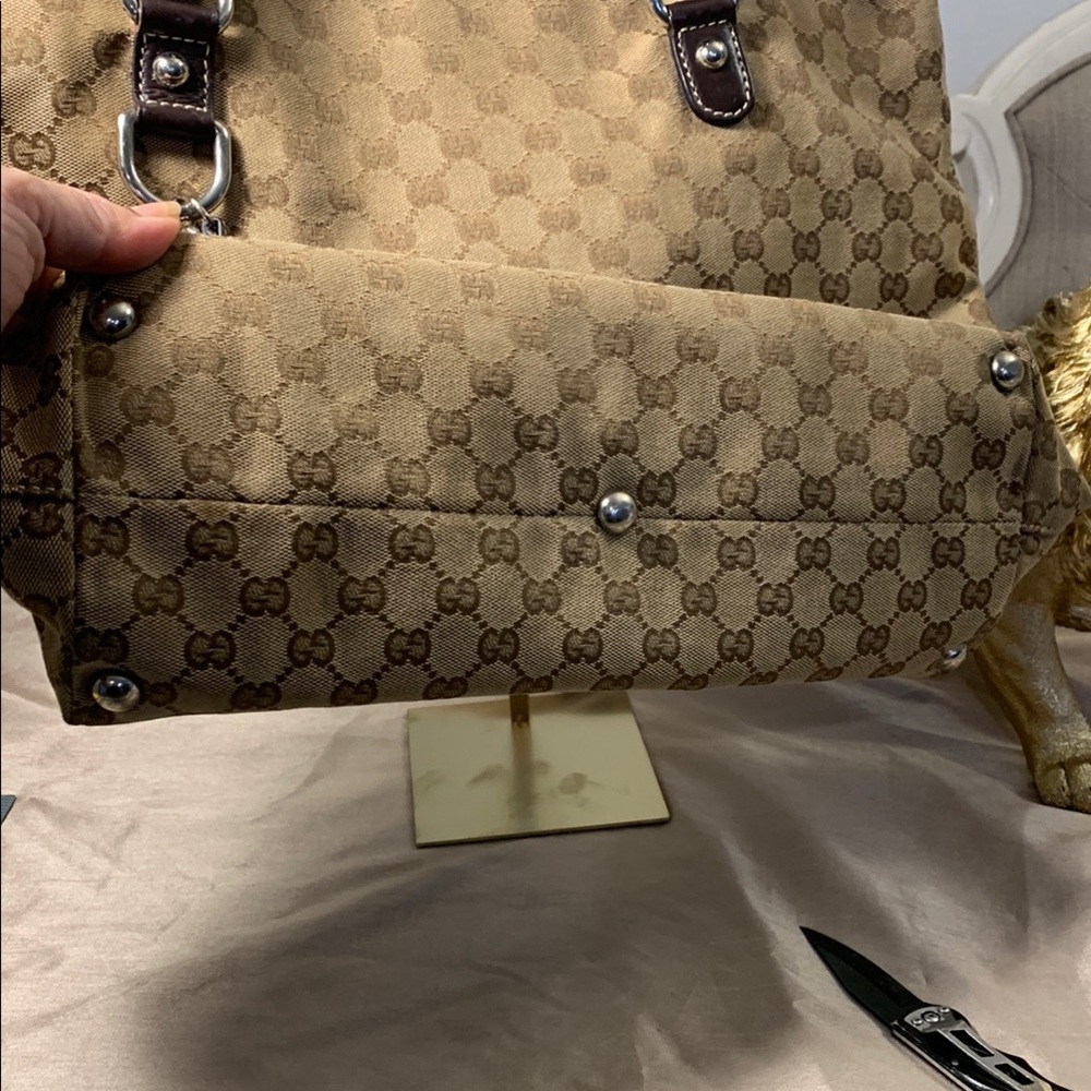 Gucci Beige and Brown Women's Tote Bag - Picture 3 of 11